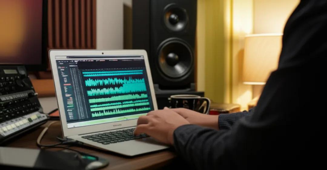 Selling stock music online from home studio