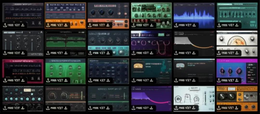 Collection of free VST plugins for home studio mixing
