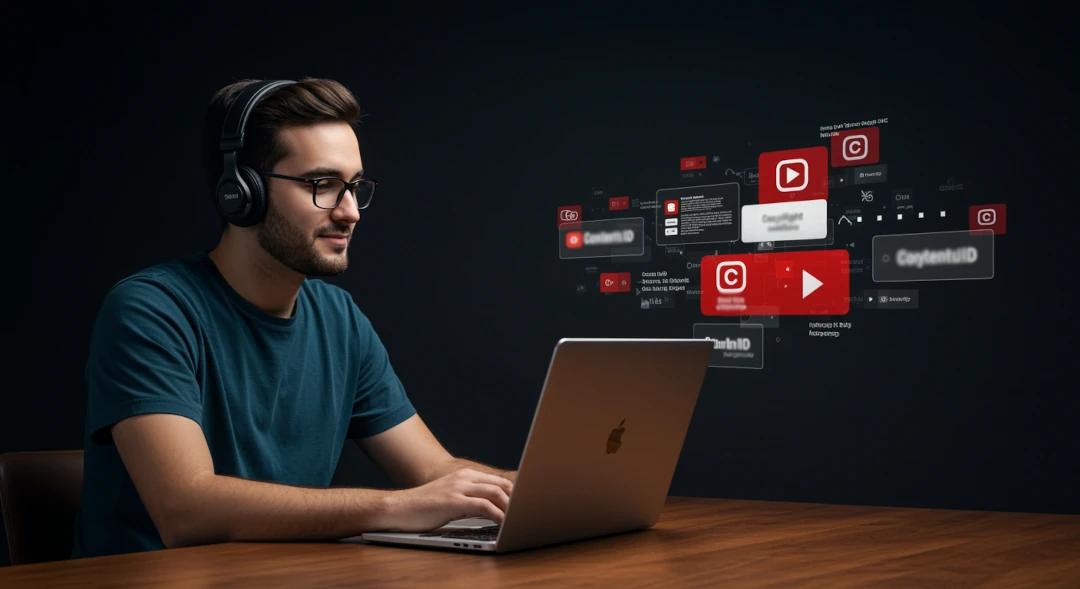 Royalty free music creation in home studio for stock music platforms