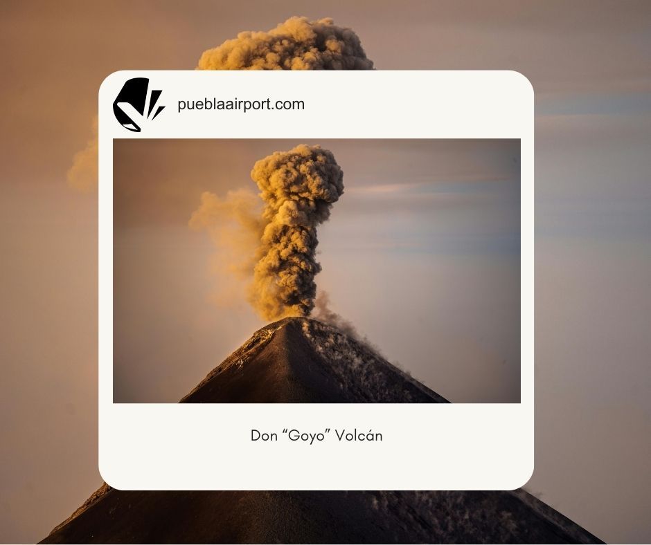 Don Goyo volcano at Puebla