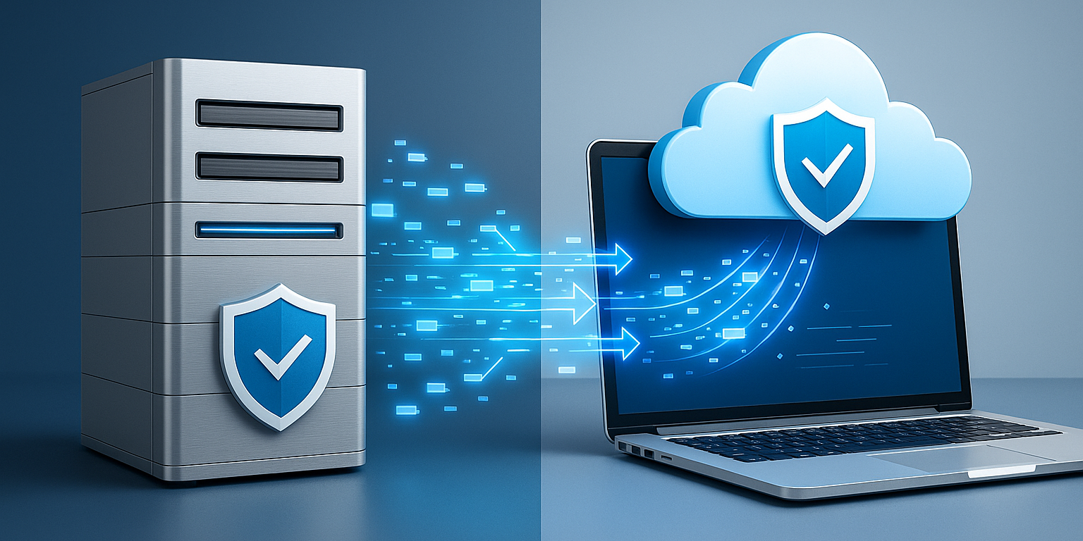 Image de couverture pour l'article: Sauvegarde locale vs cloud : avantages et inconvénients pour entreprises 2025