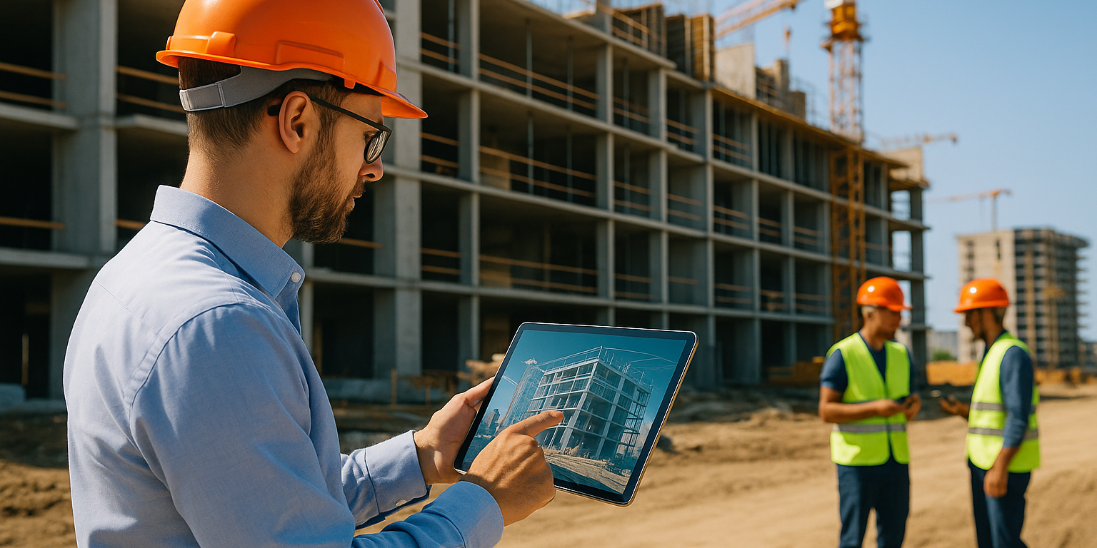 Image de couverture pour l'article: IT pour le secteur BTP : défis et solutions spécifiques 2025