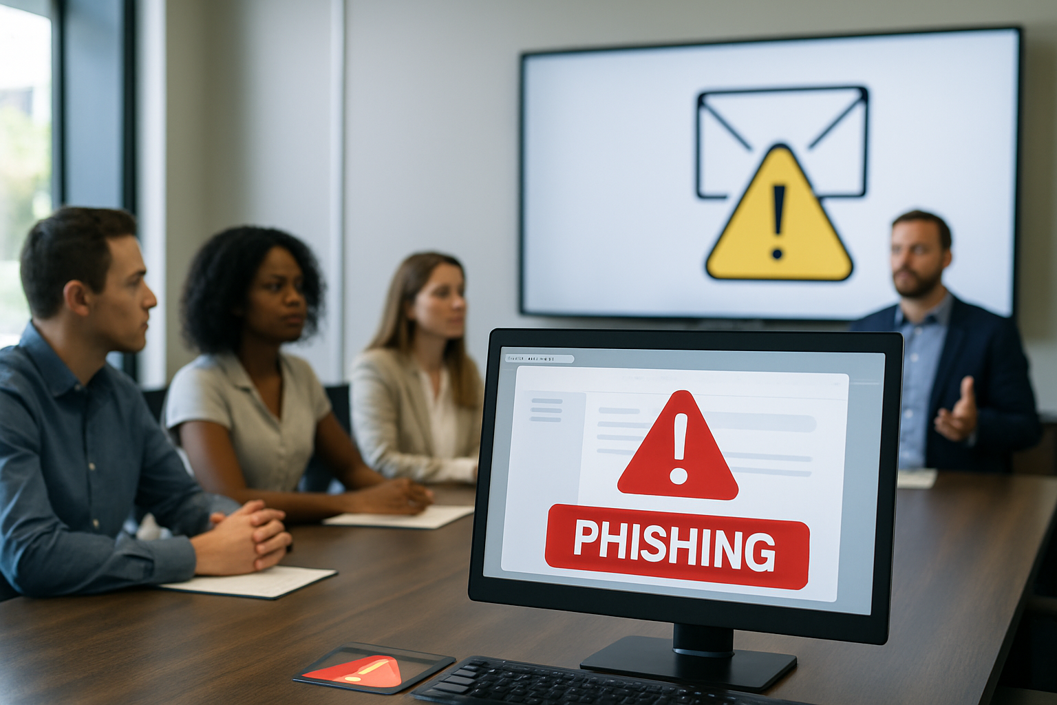 Image de couverture pour l'article: Phishing en entreprise : comment sensibiliser vos équipes efficacement en 2025