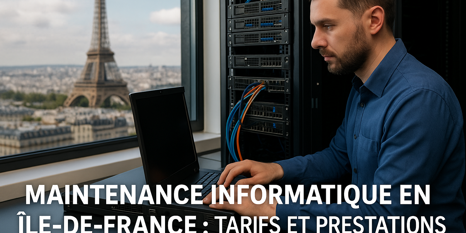 Image de couverture pour l'article: Maintenance informatique en Île-de-France : tarifs et prestations 2025