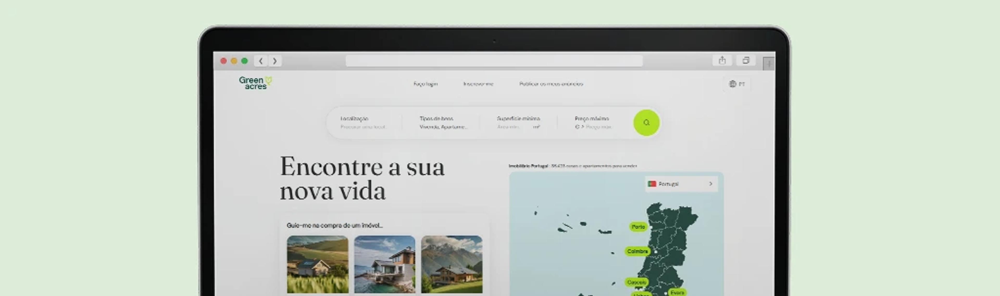 Site internacional Green-Acres