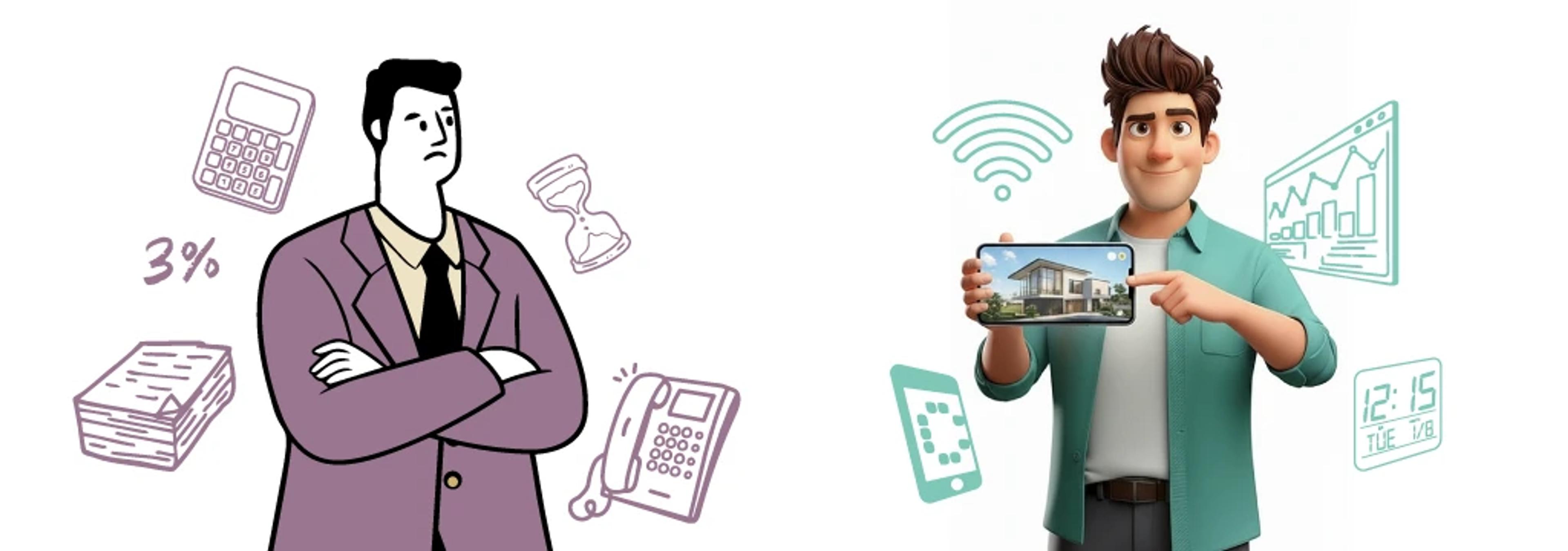 Imobiliária Low Cost VS Imobiliária Digital