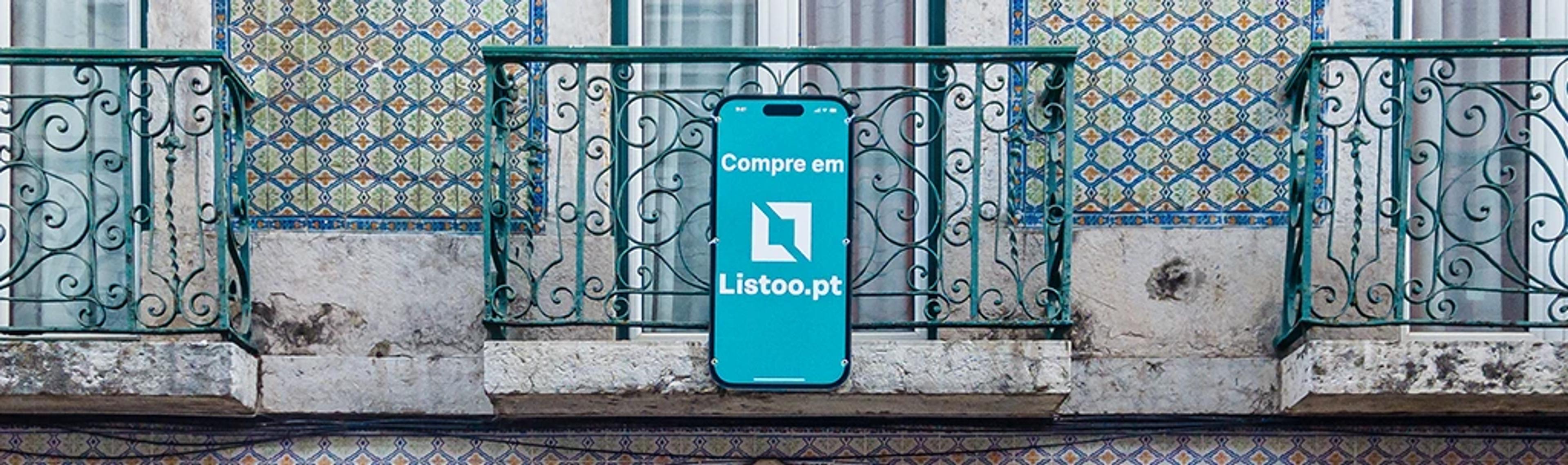 Placa imobiliária Listoo.pt