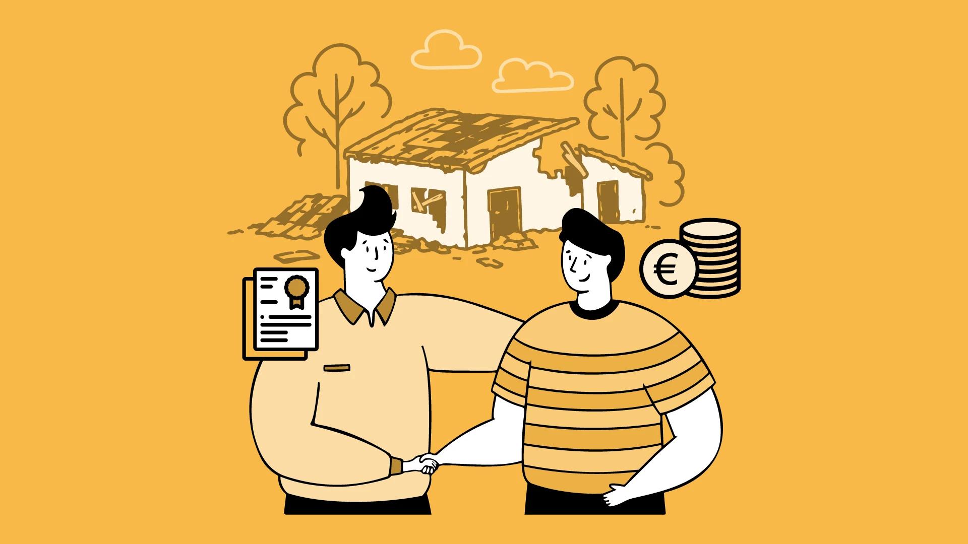 6 passos para vender uma casa em ruínas - capa de artigo