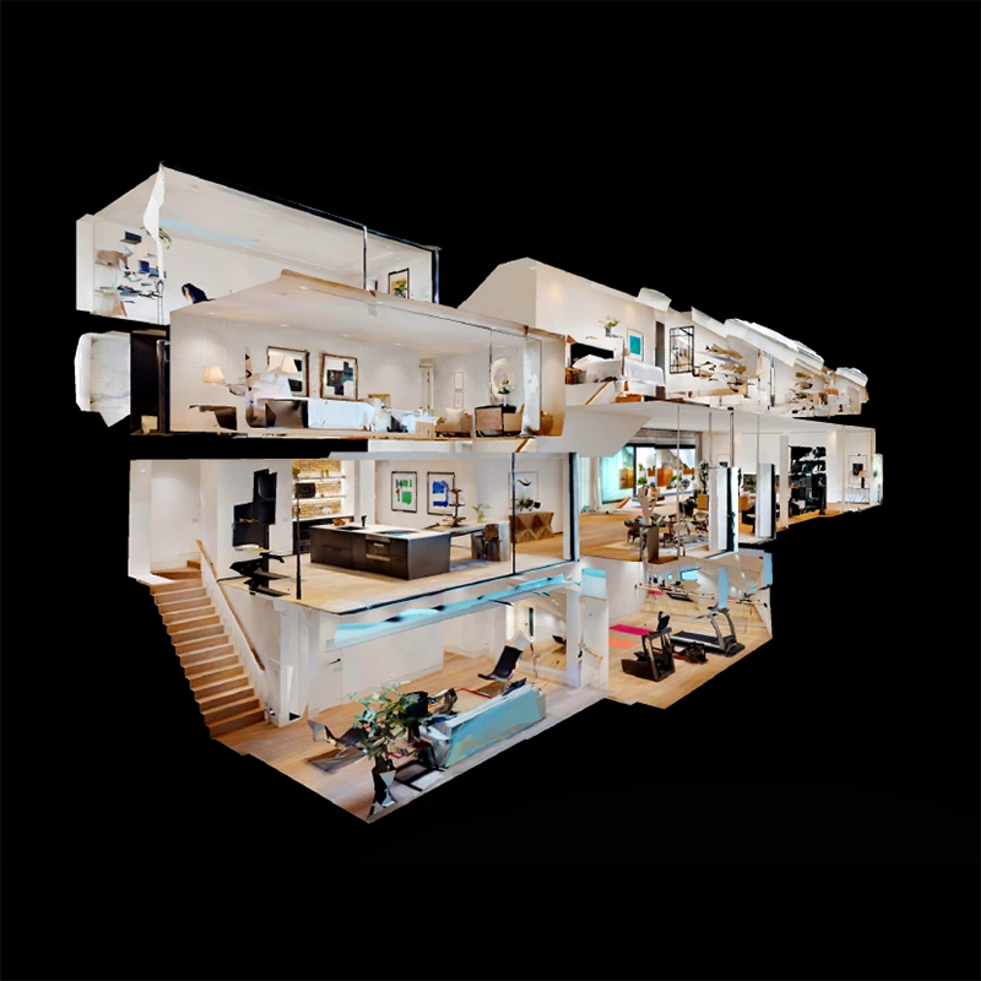 Modelo 3D do imóvel