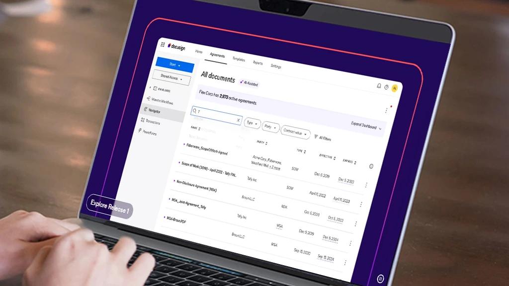Integração Listoo com Docusign