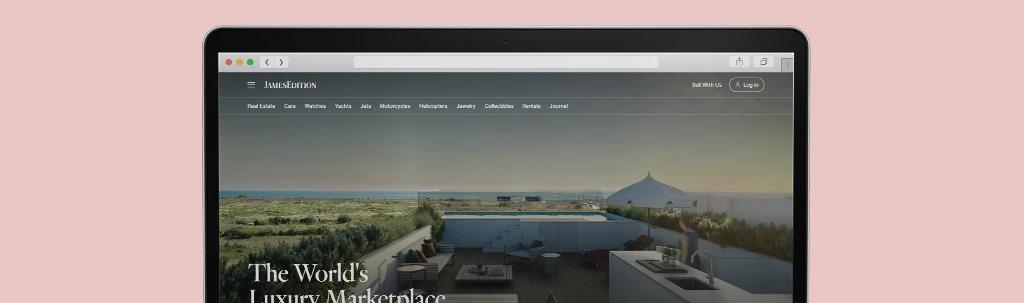 Site internacional JamesEdition