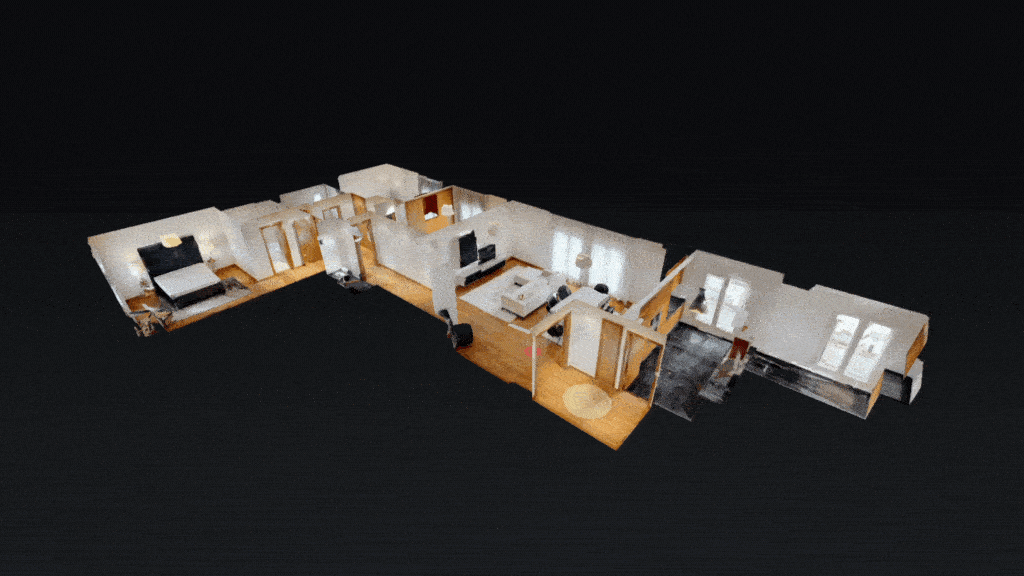 plano 3d da casa