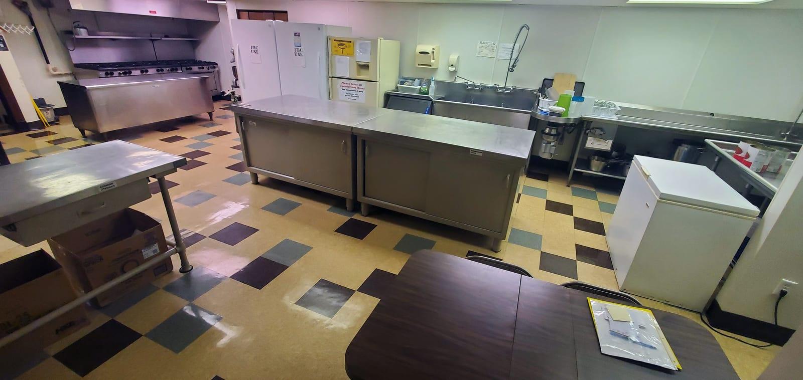 The church kitchen