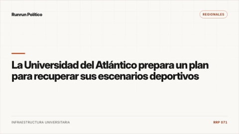 Portada editorial de Regionales para la nota “La Universidad del Atlántico prepara un plan para recuperar sus escenarios deportivos”.