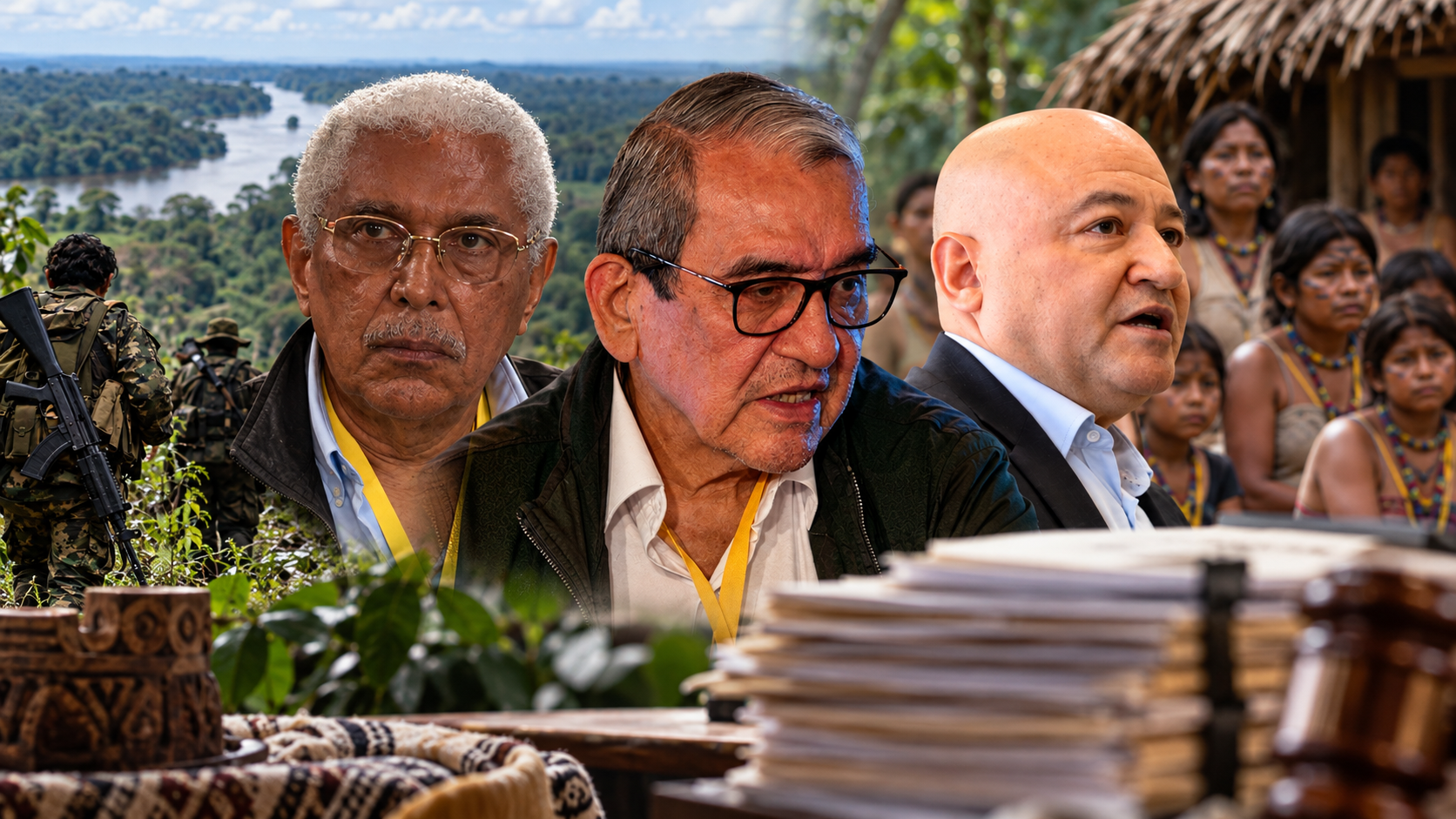 JEP imputó a diez exjefes de las Farc por 44 hechos de violencia contra cinco pueblos indígenas