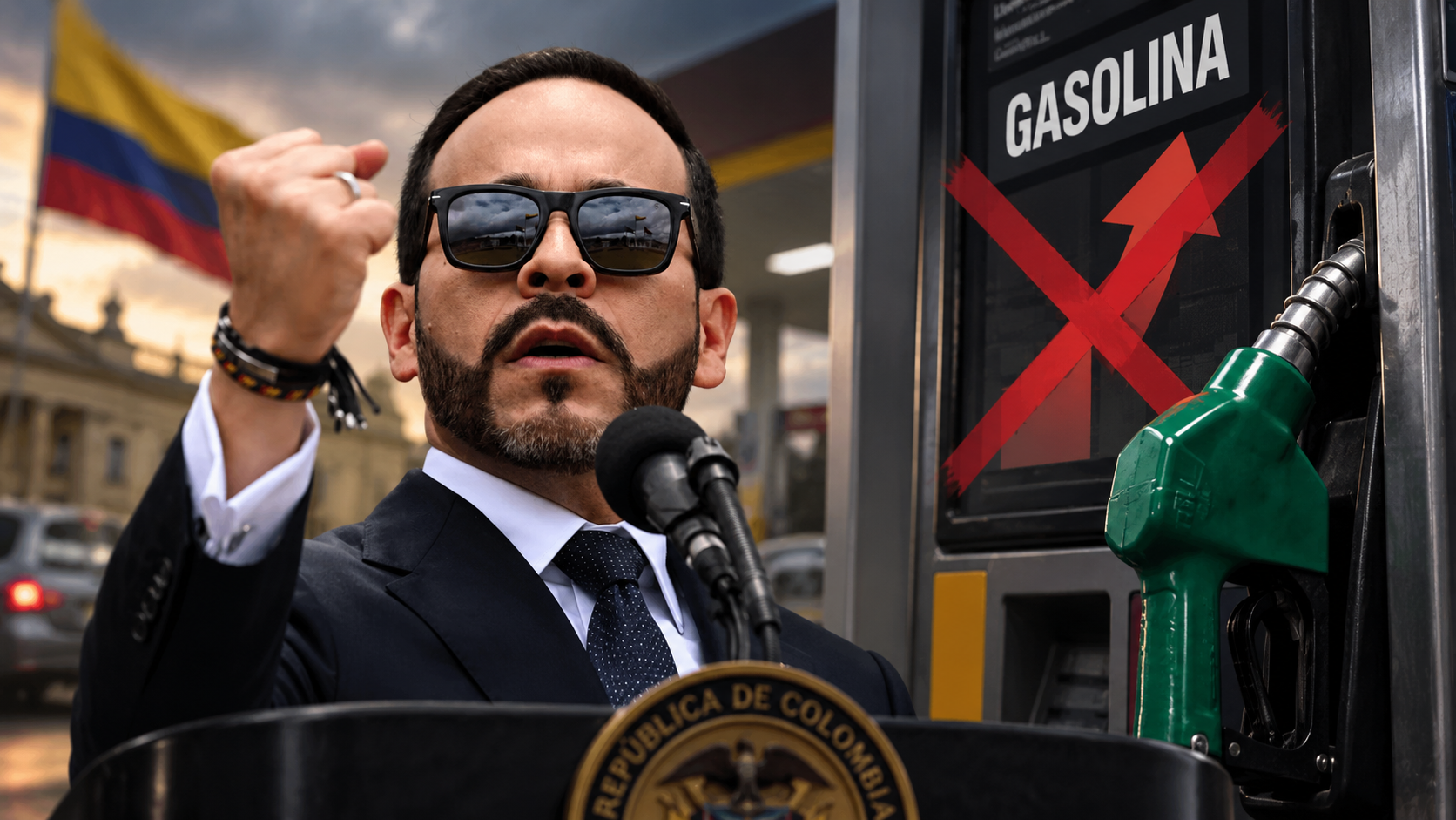 El presidente Abelardo De La Espriella ordenó revertir el incremento en el precio de la gasolina correspondiente a octubre y citó a la ministra de Minas y Energía, María Nohemí Arboleda, para revisar la decisión.