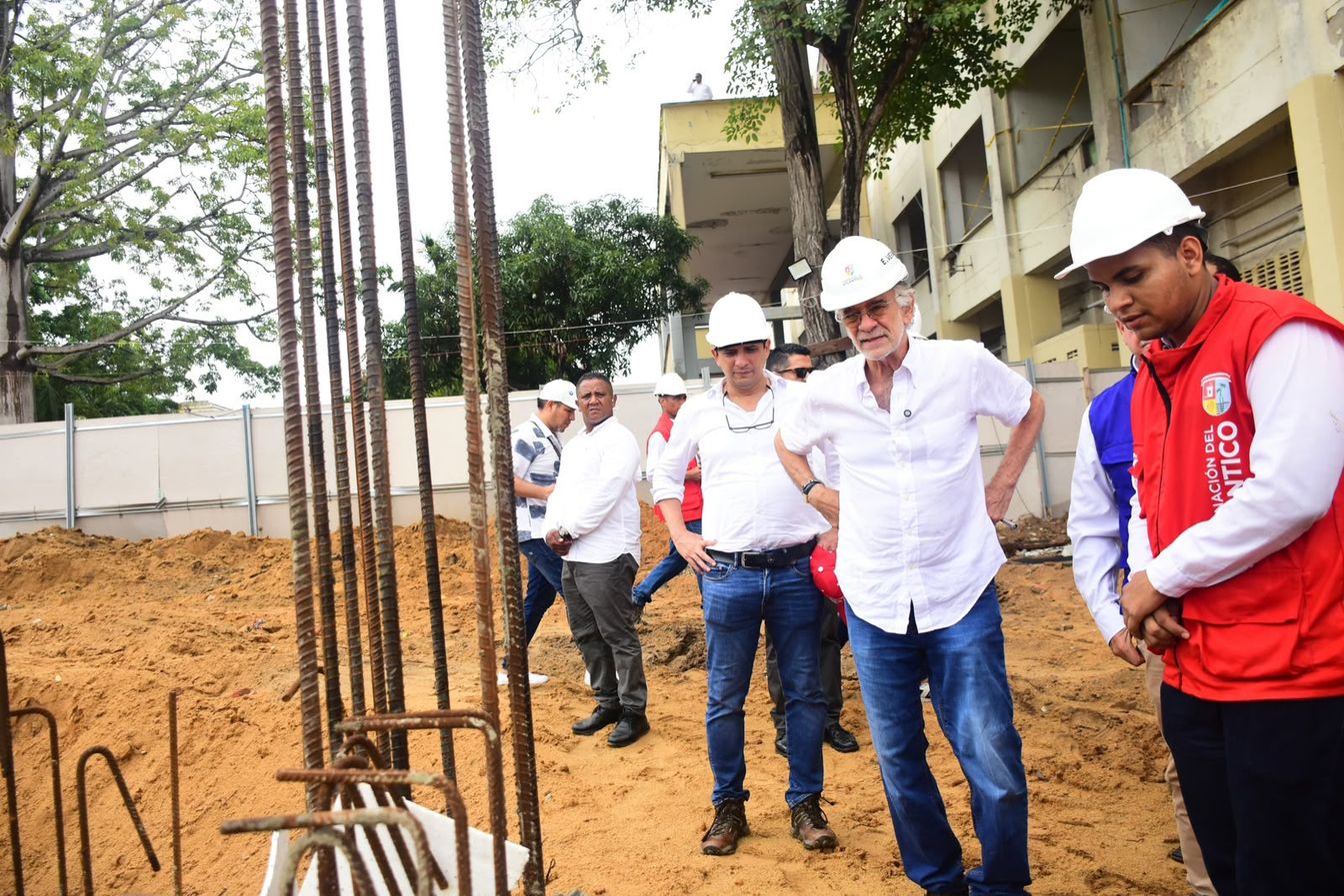 Gobernación avanza en la segunda fase de reconstrucción de la sede centro de la Universidad del Atlántico