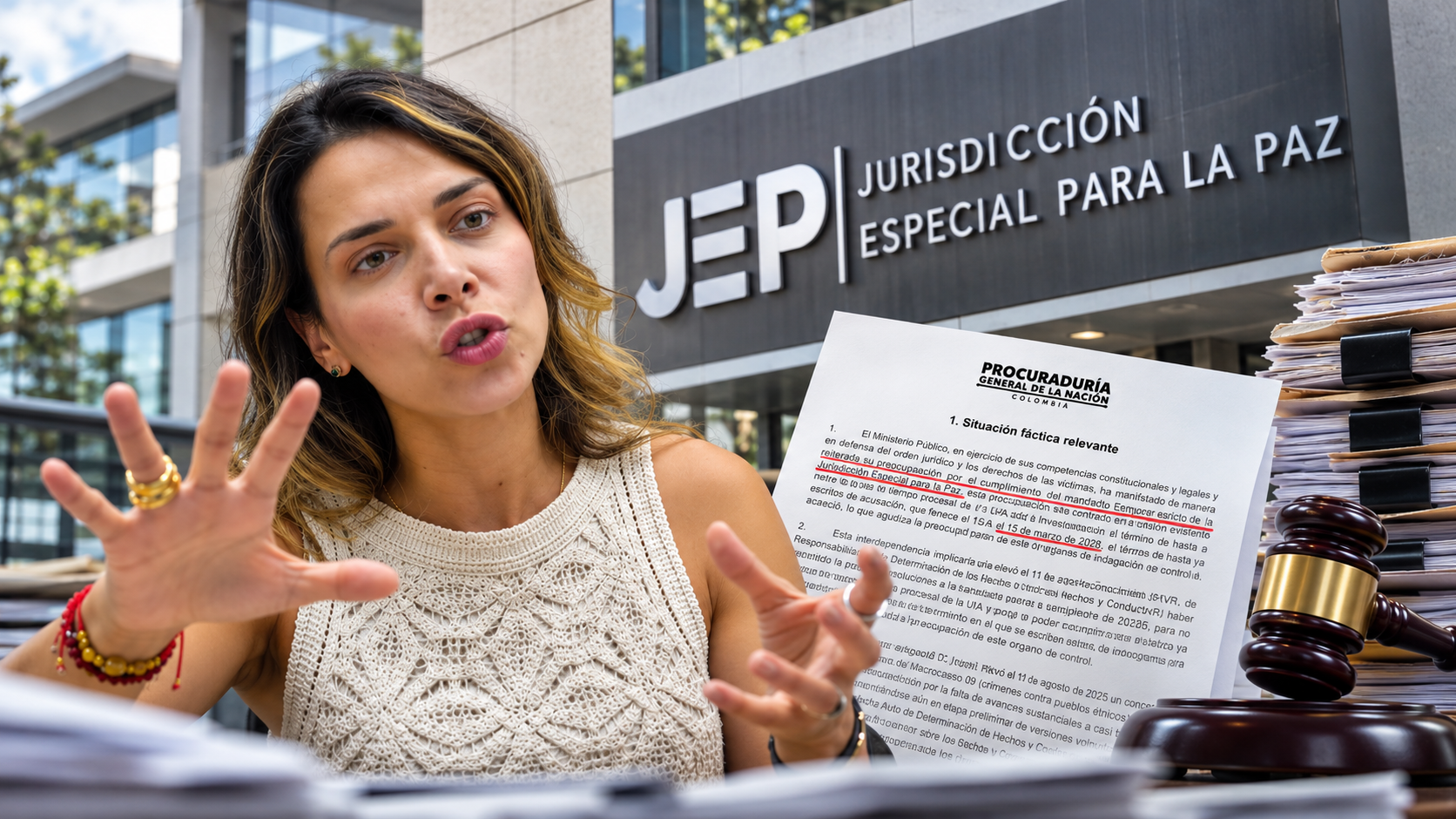 ¿Lentitud calculada en la JEP? María Clara Posada cuestiona millonario gasto y garantías de los militares