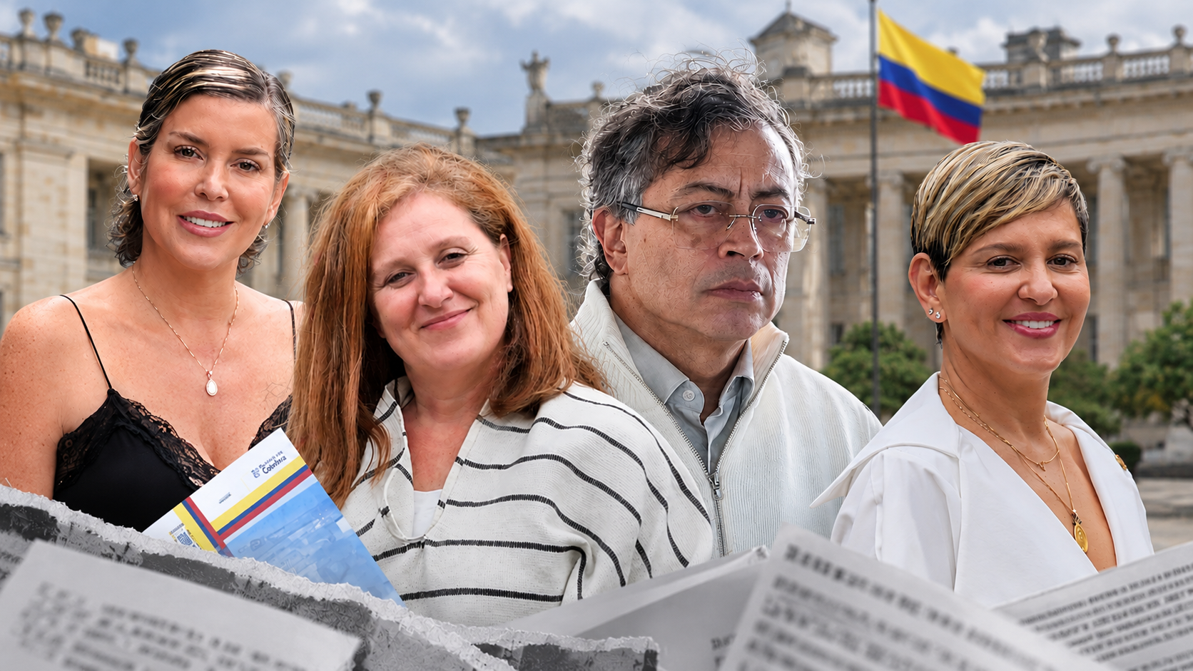 Ángela Benedetti reaccionó a unos chats entre Eva Ferrer y Gustavo Petro en los que la exconsejera presidencial cuestionó el comportamiento de Verónica Alcocer.