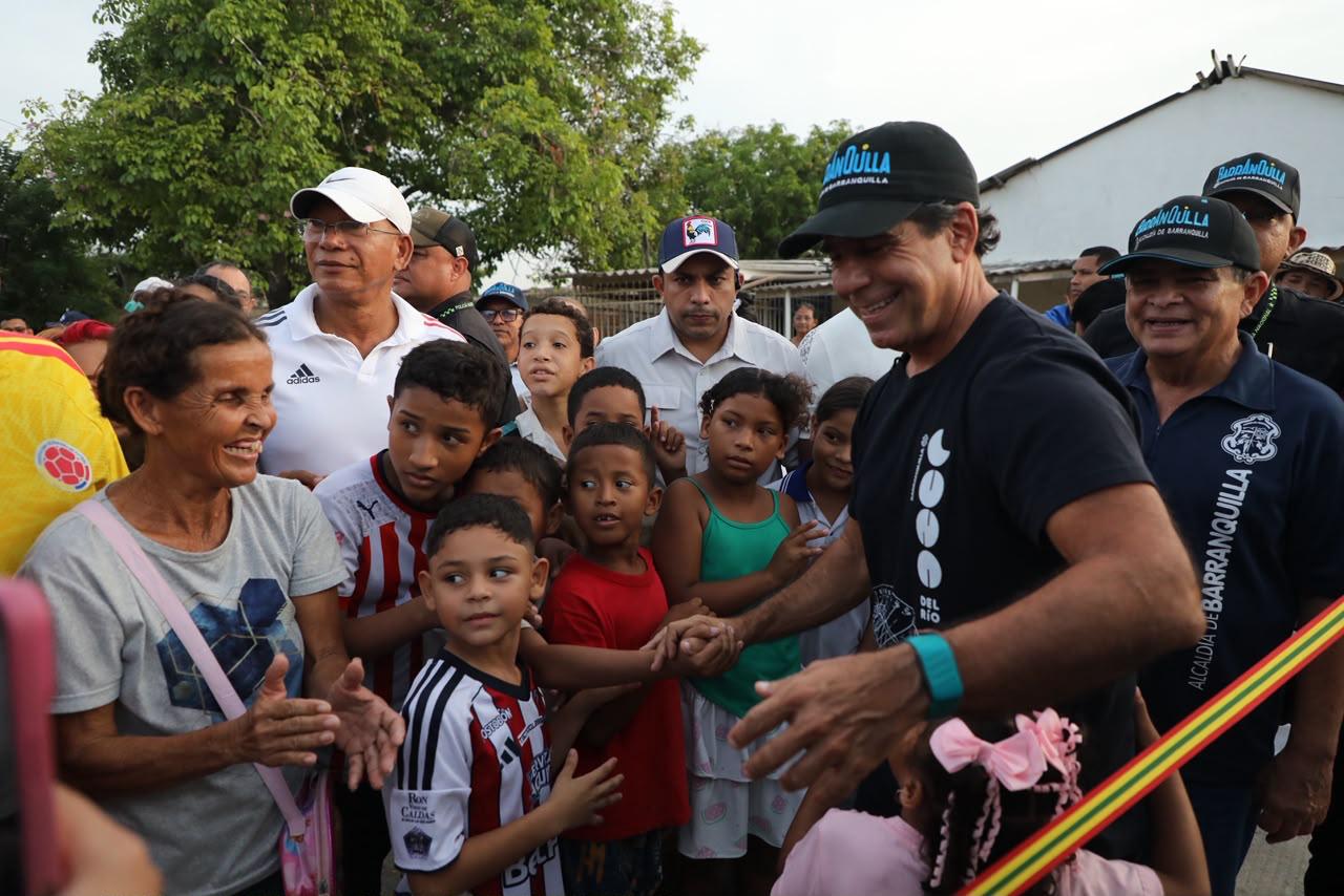 Con el alcalde Char, La Ceiba y Rebolo siguen dejando atrás el barro: nuevas vías se suman a esta transformación local