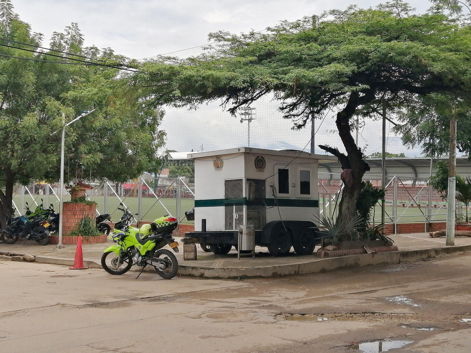 Estación de Policía, imagen de archivo de la Fuerza Pública