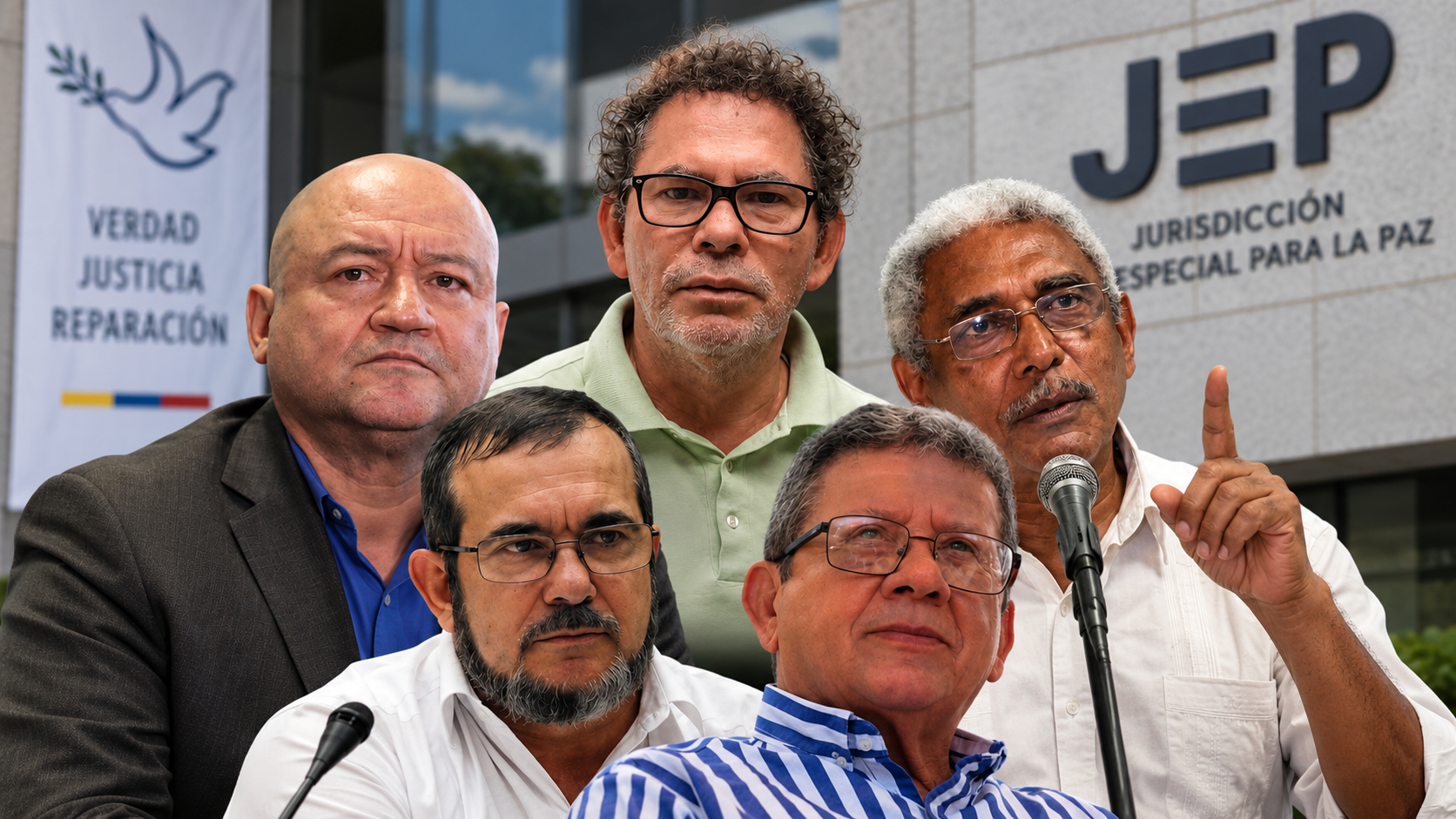 La JEP citó a siete exintegrantes del Secretariado de las Farc para que rindan versión dentro de una investigación por violencias basadas en género ocurridas durante el conflicto armado.