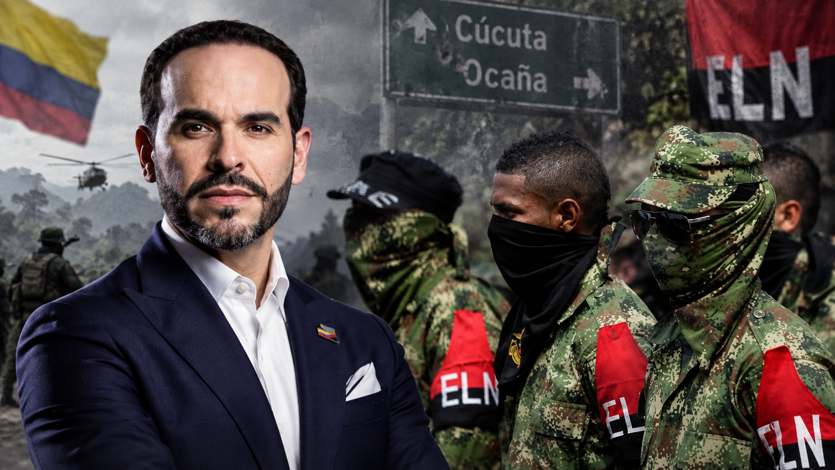 l presidente Abelardo De La Espriella descartó cualquier posibilidad de un canje con el ELN para obtener la libertad del mayor Fredy Alexis Russi González, los patrulleros Erika Tatiana Monroy Hurtado y Edinson Yesid Medina Traslaviña, integrantes de la Dijín, y la ciudadana Angi Jácome, quienes permanecen secuestrados en Norte de Santander.