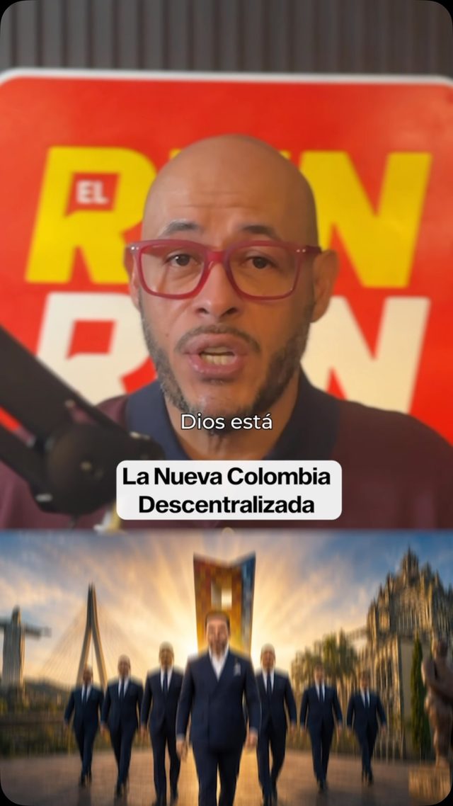 Portada vertical del reel La nueva Colombia de Runrun Político.