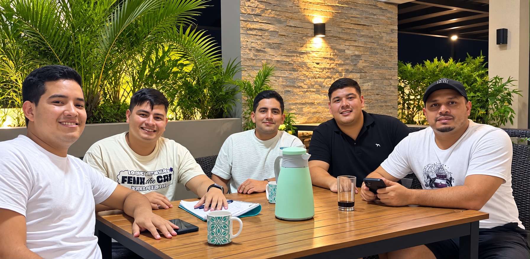 Cinco concejales de Cambio Radical en Baranoa aparecen reunidos y expresan cuestionamientos sobre la participación de los municipios en los espacios de decisión política del Atlántico.