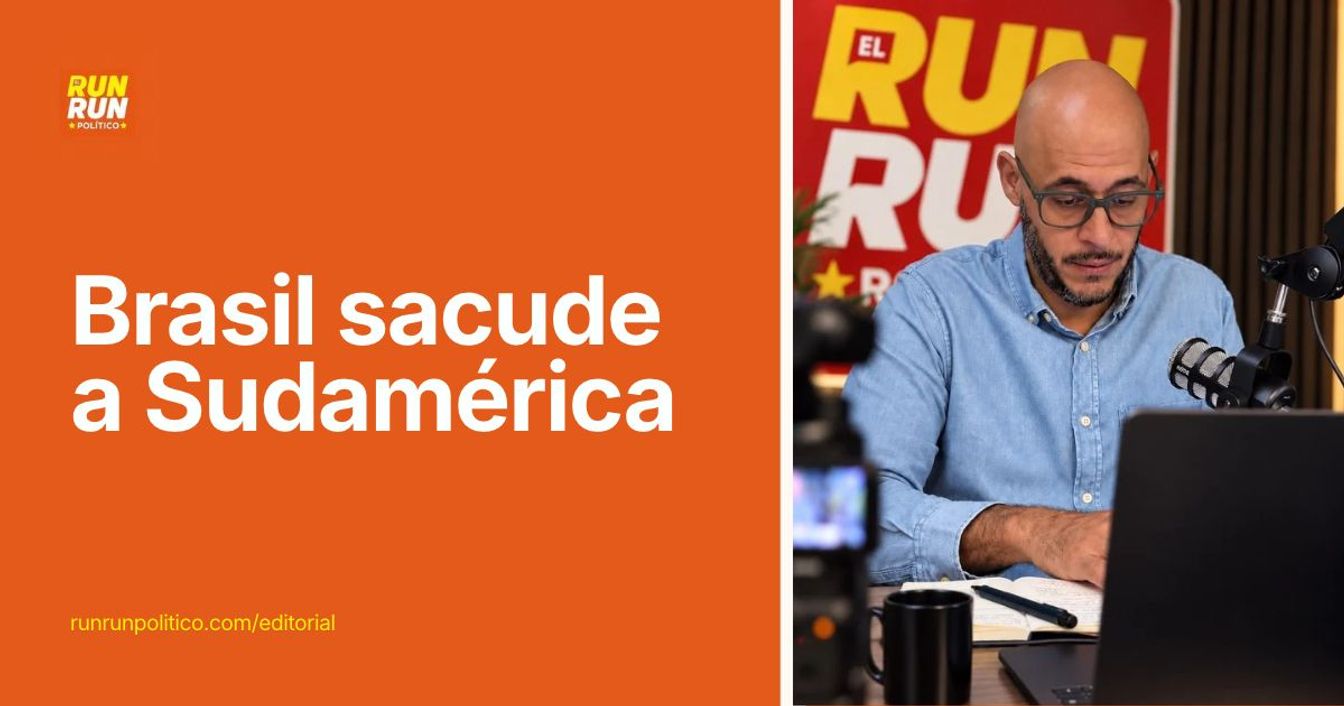 Brasil sacude a Sudamérica