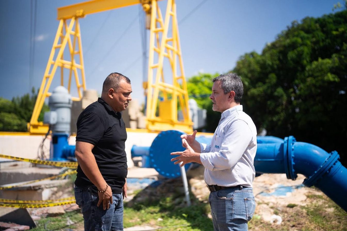 ¡Galapa avanza en soluciones para el agua potable! Nuevas bombas fortalecen el servicio en el municipio