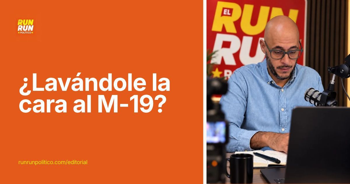 ¿Lavándole la cara al M-19?