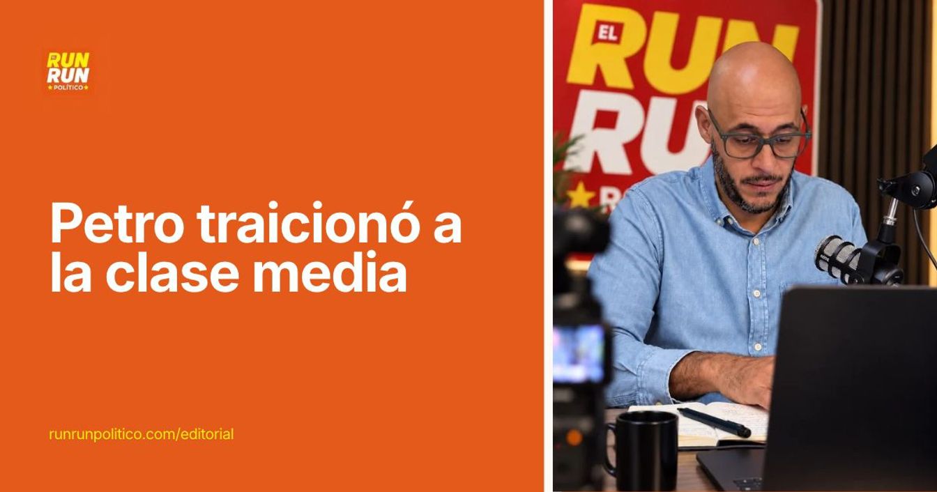 Petro traicionó a la clase media 