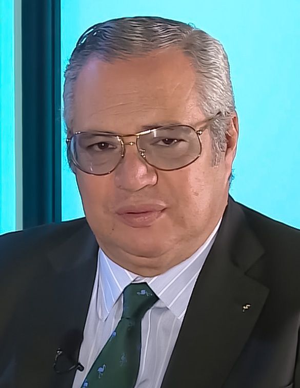Retrato del exsenador y expresidente del Senado Iván Name Vásquez.