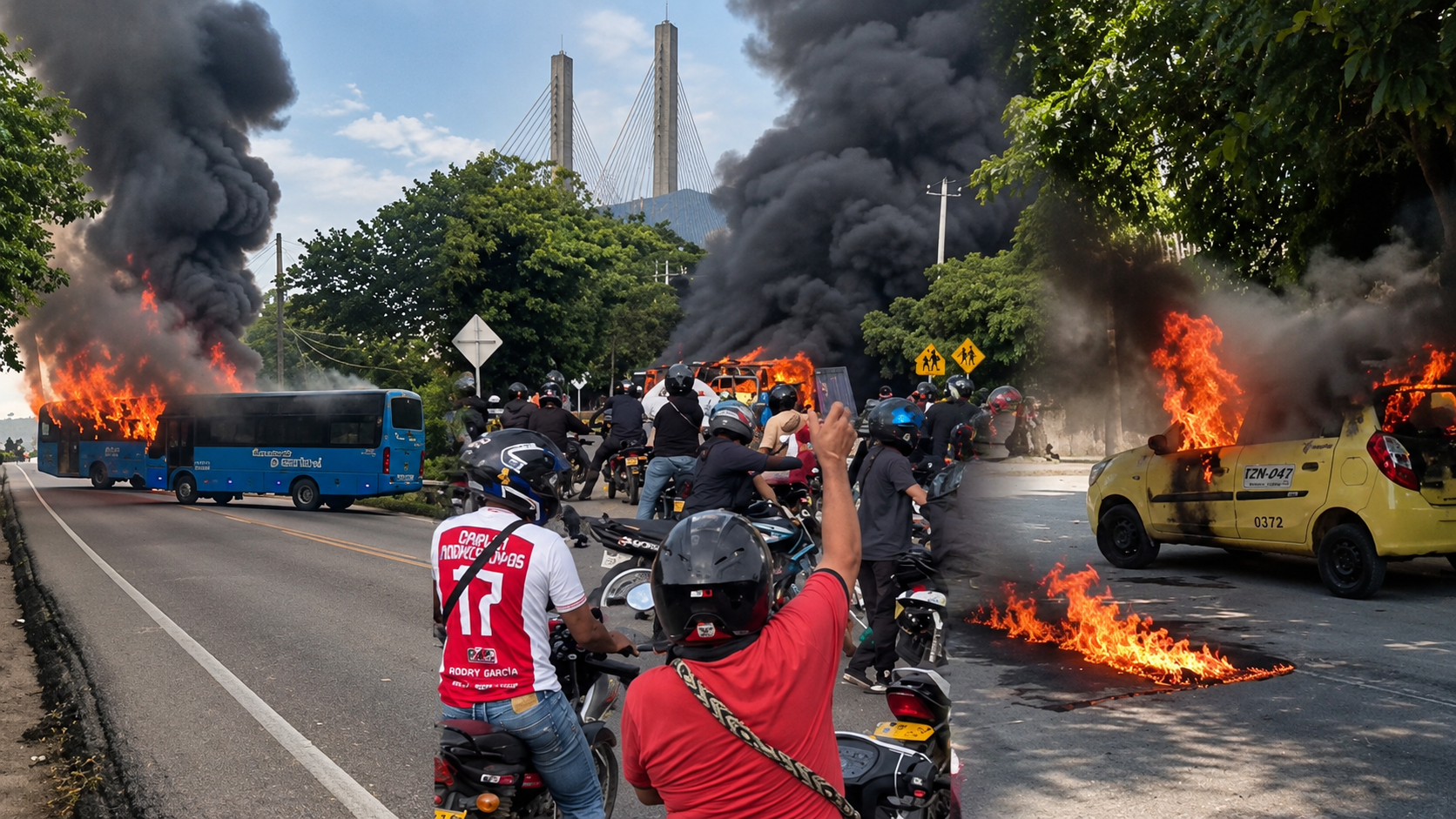 El paro armado ya le pasa factura al Caribe