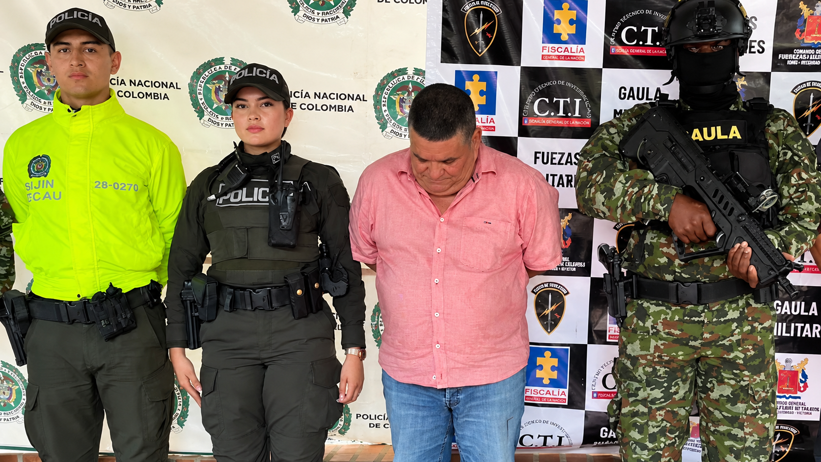Autoridades capturaron en Santander de Quilichao, Cauca, a alias Ramón, señalado de pertenecer a las disidencias de las Farc.