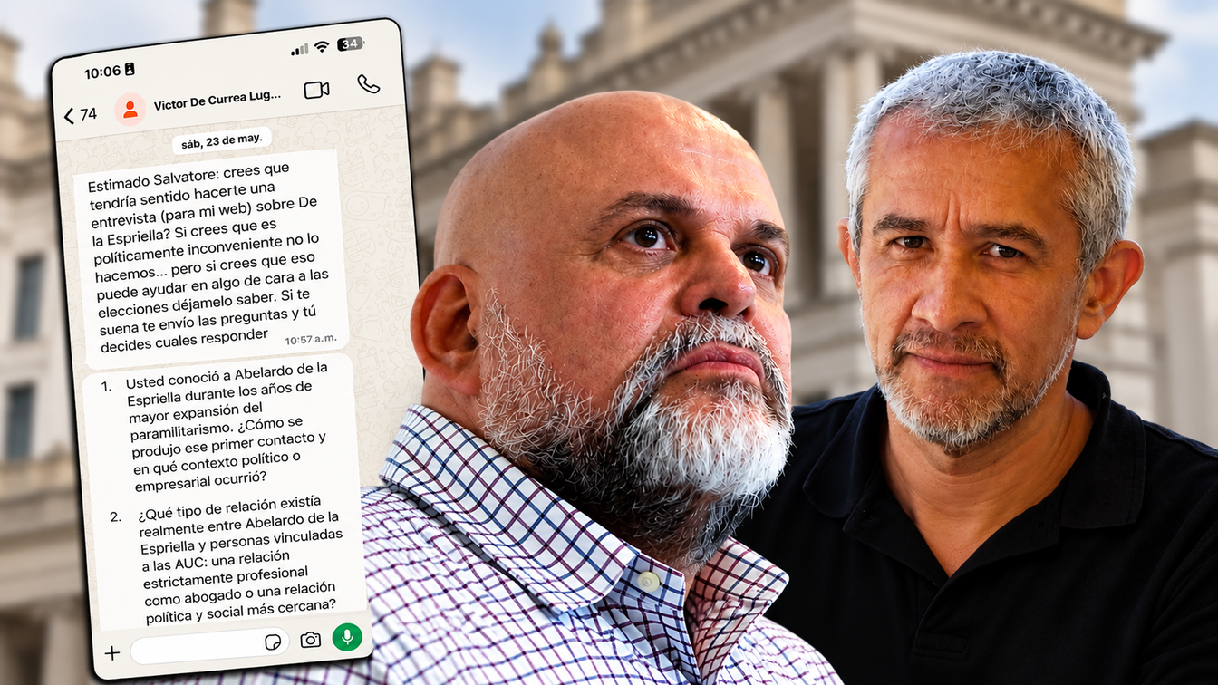 Chat y audio revelan cómo el gobierno Petro intentó cambiar el rumbo de las elecciones usando a Mancuso