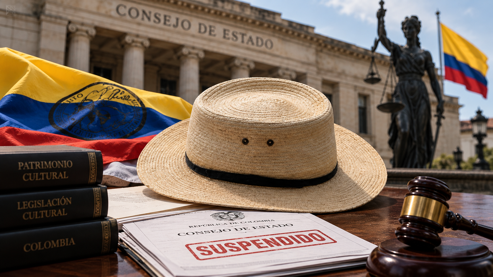 El Consejo de Estado suspendió provisionalmente los efectos de la resolución mediante la cual el Ministerio de las Culturas, las Artes y los Saberes reconoció el sombrero de Carlos Pizarro Leongómez como patrimonio cultural de la Nación.