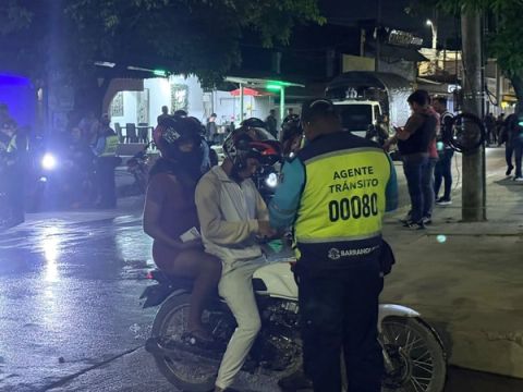Prohibidas las caravanas de motos en Barranquilla durante Halloween: estas son las restricciones