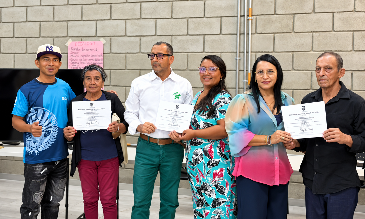 58 campesinos de Baranoa recibieron certificación del Sena luego de completar una capacitación enfocada en comercialización y atención de las necesidades de los clientes. La formación fue desarrollada mediante una alianza entre la Alcaldía y el Sena.