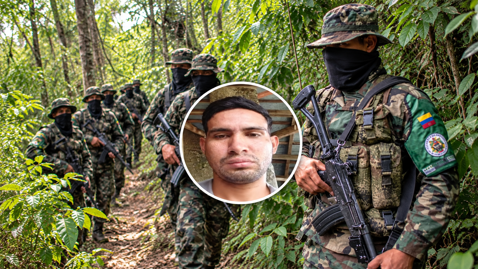 Operación militar del Ejército Nacional contra integrantes del Clan del Golfo en zona rural de Jericó, Antioquia, donde murieron tres miembros de la organización, entre ellos alias ‘Terry’.