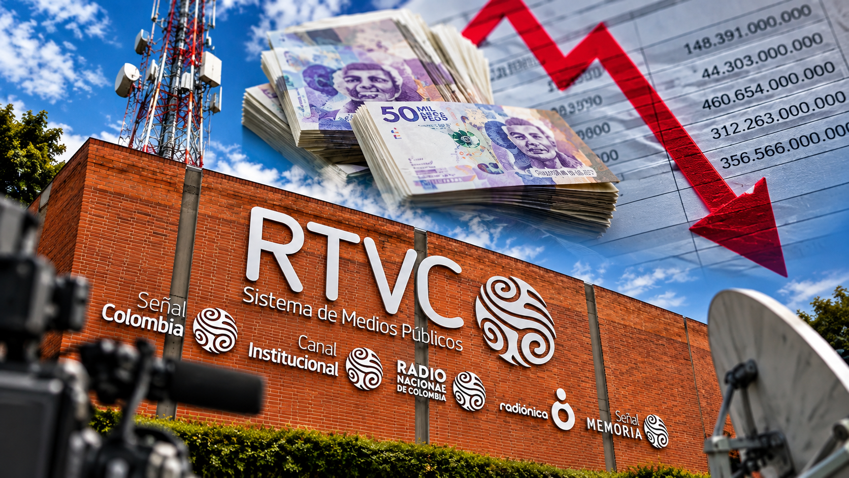RTVC denunció una crítica situación financiera heredada de la administración anterior.