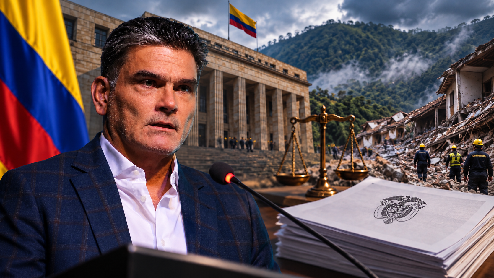 La Procuraduría General de la Nación pidió a la Corte Constitucional avalar la emergencia económica, social y ecológica decretada por el presidente Abelardo De La Espriella para enfrentar las consecuencias del terremoto que golpeó varias regiones de Colombia el pasado 10 de agosto.