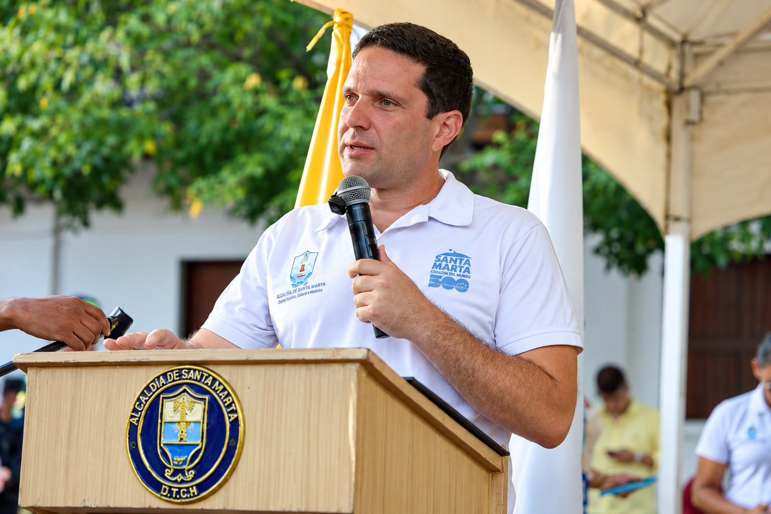 Camilo George presentó su renuncia como secretario de Gobierno de Santa Marta. El funcionario agradeció al alcalde Carlos Pinedo y a quienes lo acompañaron durante su gestión.