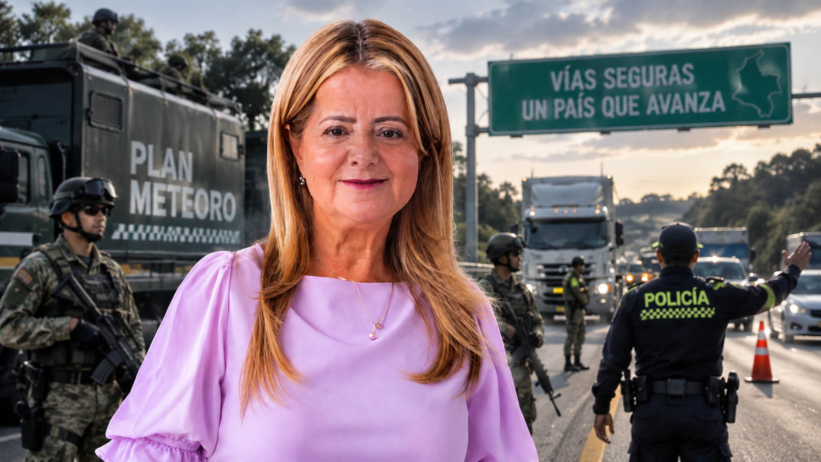 El Gobierno anunció el regreso del Plan Meteoro para reforzar con Policía y Ejército la seguridad en las carreteras.