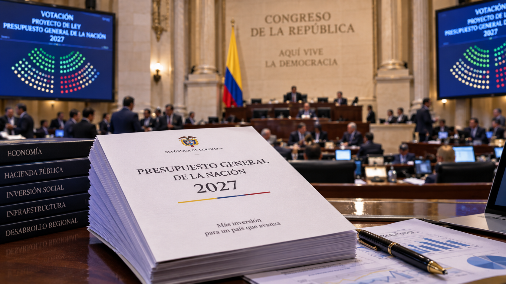 Senado y Cámara se preparan para llevar a sus plenarias el Presupuesto General de la Nación de 2027 después de la semana de receso legislativo.