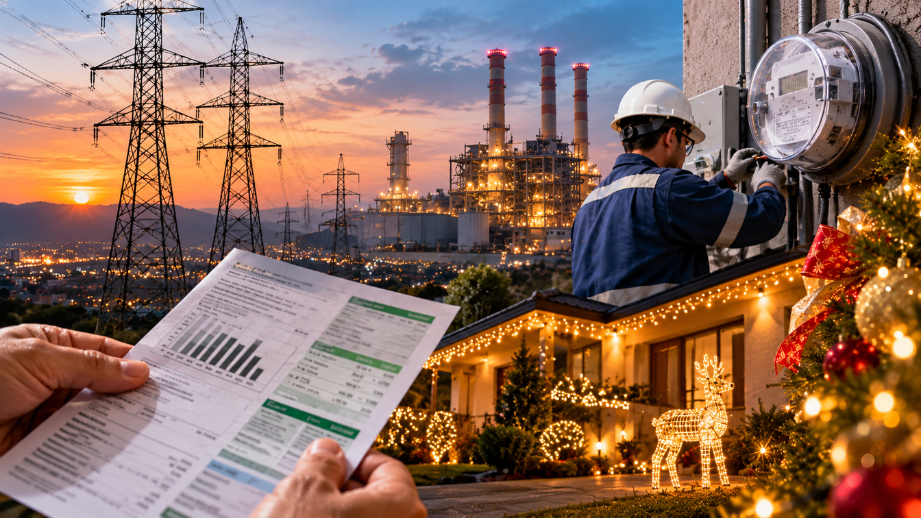 Fenómeno de El Niño y Navidad podrían elevar el precio de la energía por encima de $800 por kWh