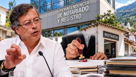 Cerca de 500 notarías estarían al borde del cierre por crisis financiera; gremio responsabiliza al gobierno Petro