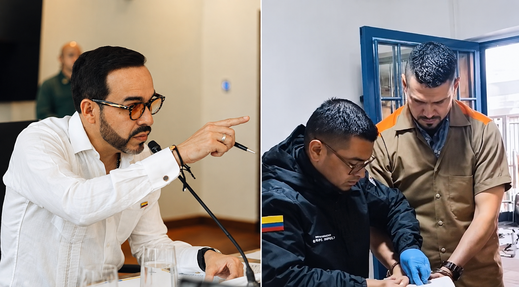 Juan Guillermo Monsalve fue trasladado desde La Picota hacia la cárcel de máxima seguridad de Cómbita, pero durante el recorrido tuvo que ser llevado a un centro médico tras reportar un fuerte dolor en el pecho.