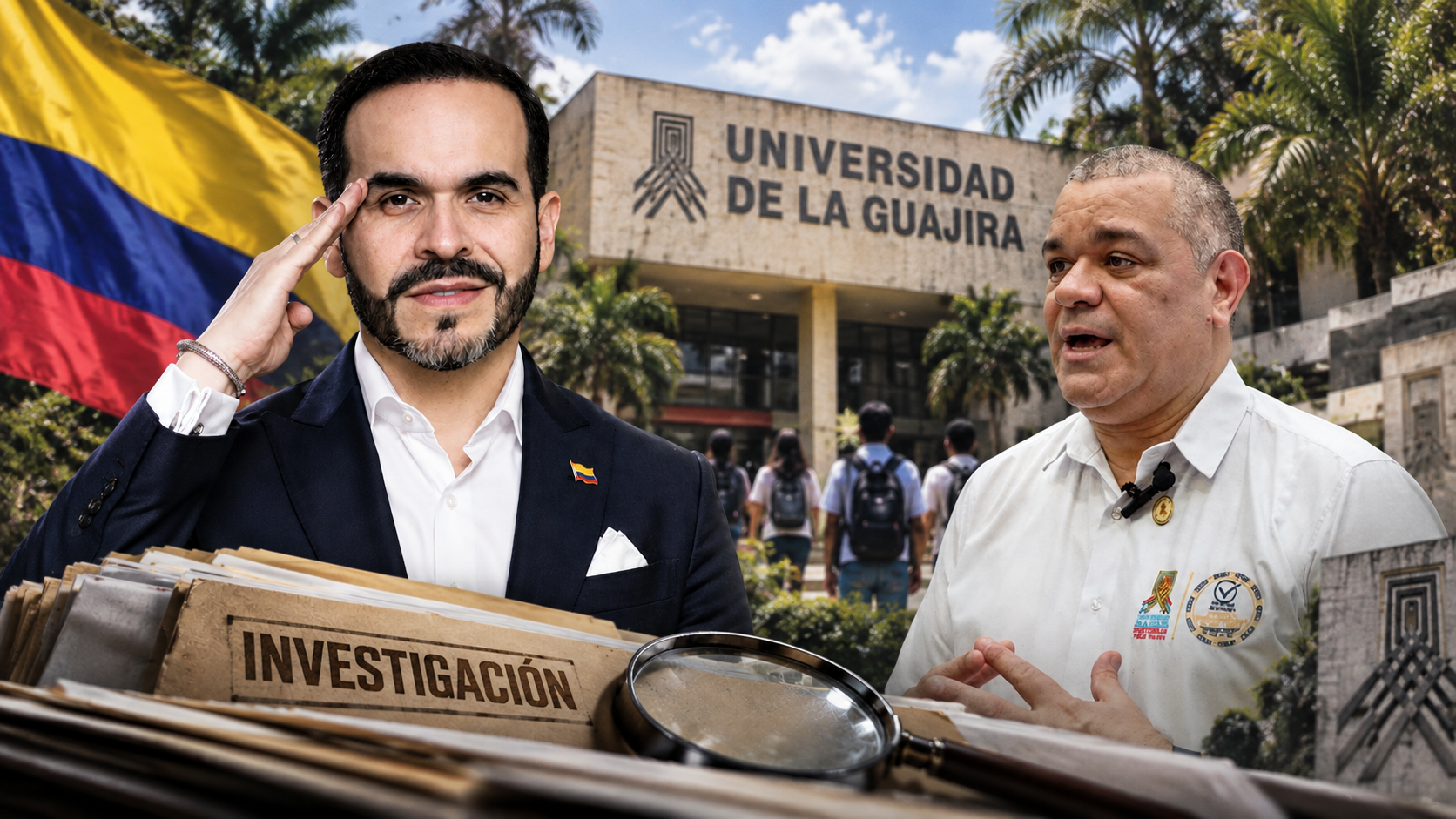 El presidente Abelardo De La Espriella pidió al Ministerio de Educación abrir una investigación sobre las actuaciones del rector de la Universidad de La Guajira, Carlos Arturo Robles Julio, luego de que el Gobierno Nacional recibiera información relacionada con presuntas irregularidades en la institución.